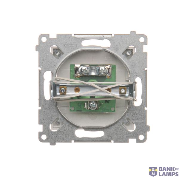 Single roller blind button, 10A, Bronze matt, metalic image 1