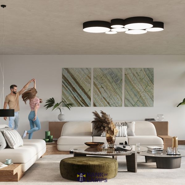 HANGING LAMP ARENA 45 BLACK E27 3X60W IP20 image 9