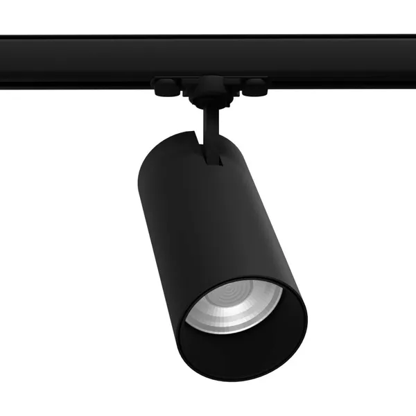 3-PHASE RAIL SPOTLIGHT REO BLACK LED 4000K MYL.00092 image 1