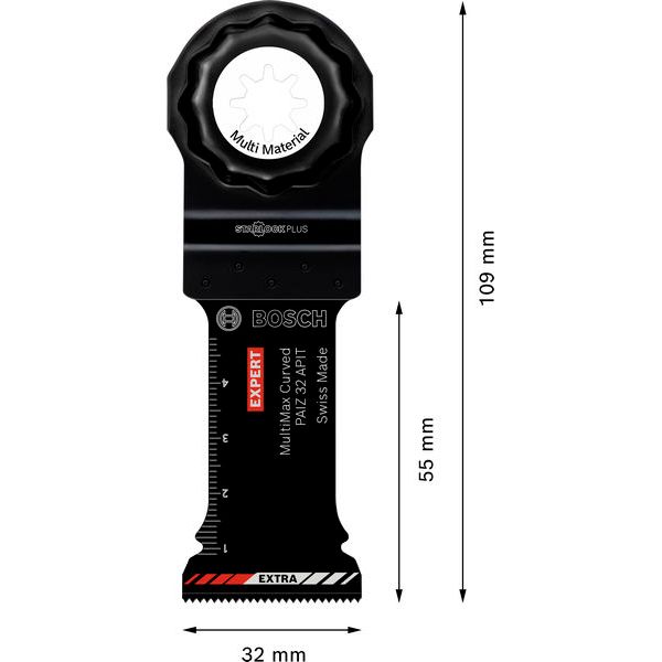 EXPERT MultiMax PAIZ 32 APIT Multitool Blade 32 mm image 2