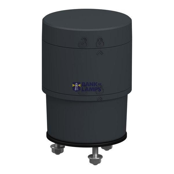 XV6 24V base with 3-pin & cover (grey) image 1