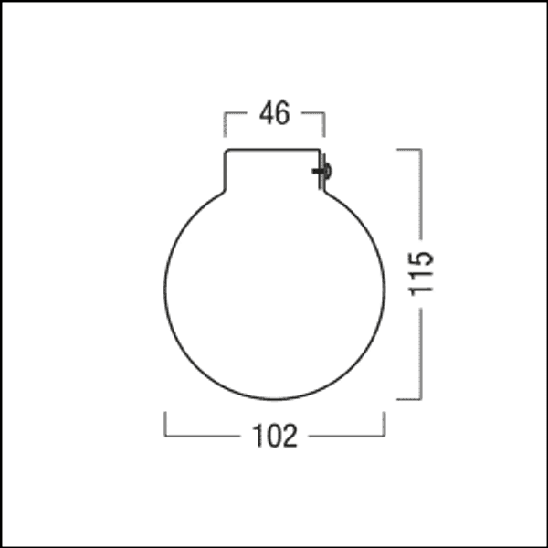 TLX HO STEEL CLAMP 90DEG SCREW 2PCE - Fixing clips image 2