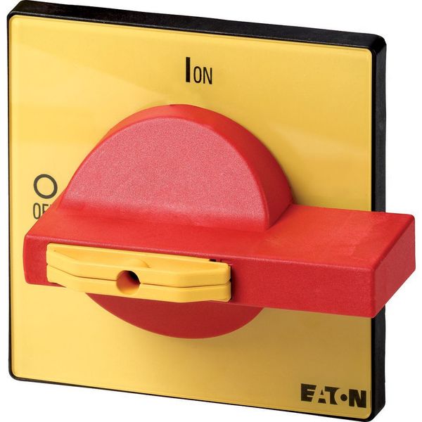 SVB-T6-160 Locking handle, red yellow, for T6 image 6