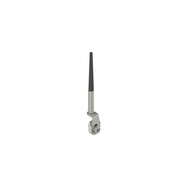 Metal revolving lever with flexible adjustable rod image 1