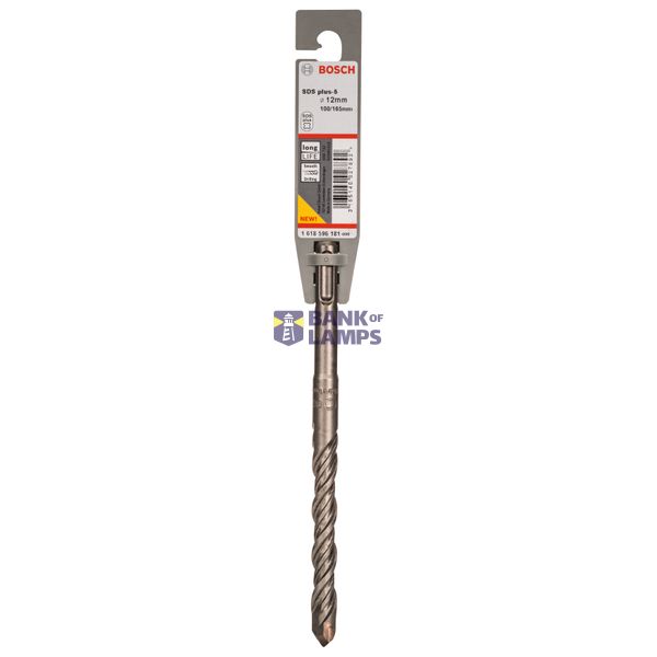 Hammer drill bit SDS-plus-5 12 x 100 x 165 mm image 2