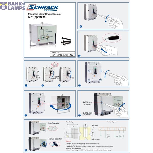 Remote operator 230VACDC for MZ1 image 8