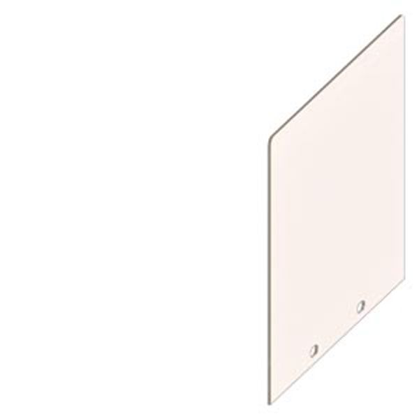 Accessory for 3KC4, 3KC8 terminal plate, upper and lower, 3-pole image 1