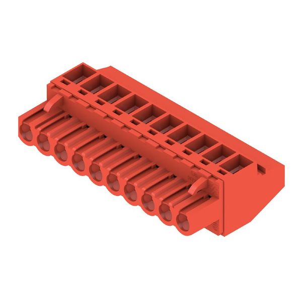 PCB plug-in connector, female plug, 5.08 mm, Number of poles: 10, 90°, Clamping yoke connection, Clamping range, max. : 4 mm², Box image 1