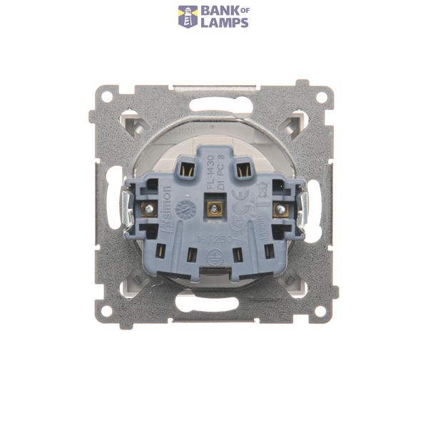 R-TV-SAT final aerial socket, atten.: 1dB, Bronze matt, metalic image 1