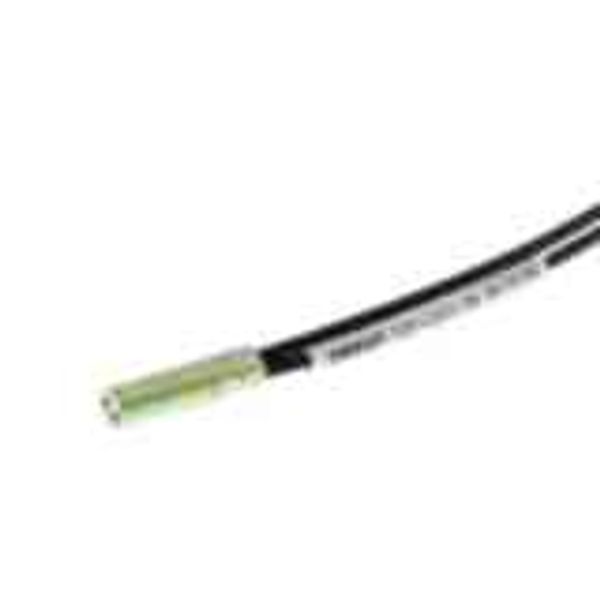 Fiber optic sensor head, diffuse, M6 cylindrical axial, integrated len E32 1526M image 1