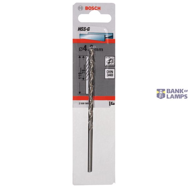 Metal drill bits HSS-G, DIN 340 4,2 x 78 x 119 mm 1 pcs. image 2