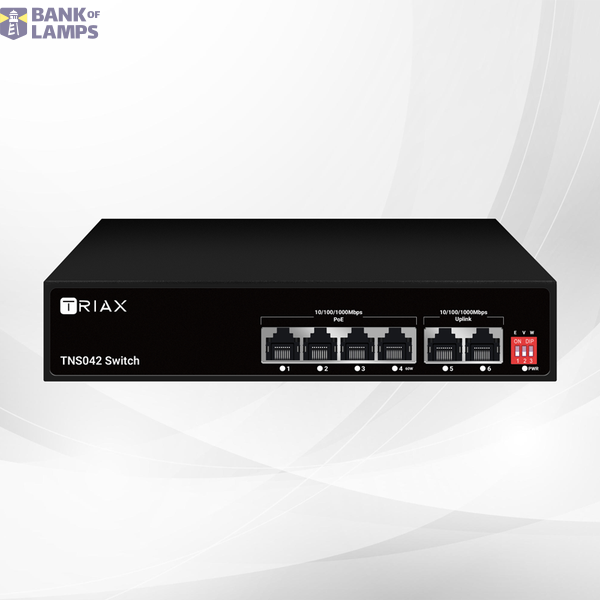 TNS 042 (4 port Gigabit Ethernet Switch with PoE) image 1