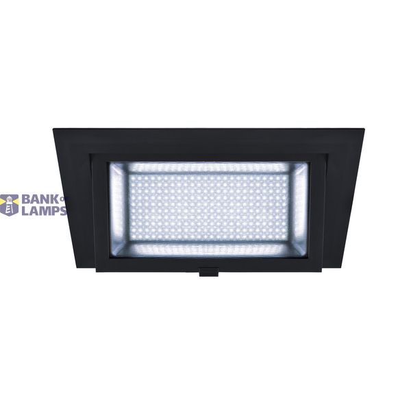 ALAMEA LED Recessed ceiling luminaire, black, 4000K, 35W image 2