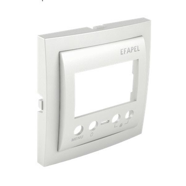 COVER PLATE F/MULTIF CHRONOTHERMOSTAT ICE image 1