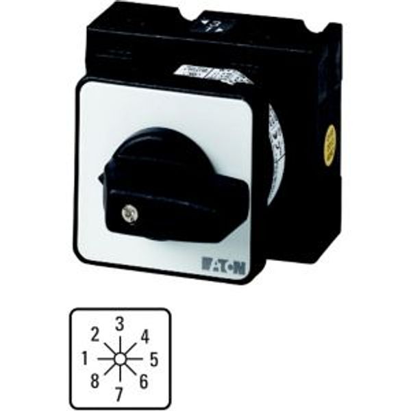 T3-4-8235/E Step switches, T3, 32 A, flush mounting, 4 contact unit(s), Contacts: 8, 45 °, maintained, Without 0 (Off) position, 1-8, Design number 8235 image 4