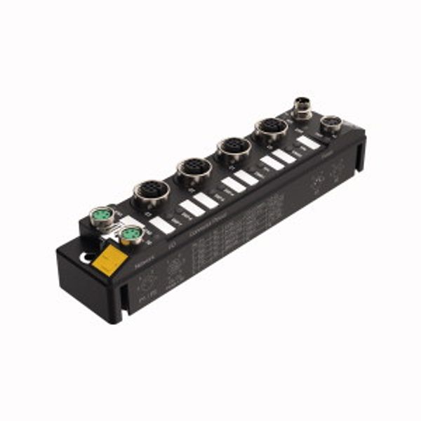 Compact Multiprotocol RFID Module for Ethernet 2 RFID Channels (HF/UHF) and 4 Universal Digital Channels, Configurable as PNP Inputs or 0.5-A Outputs   TBEN-S2-2RFID-4DXP image 2