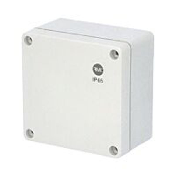 Box 68010 105x105x66mm IP65 on plaster image 1