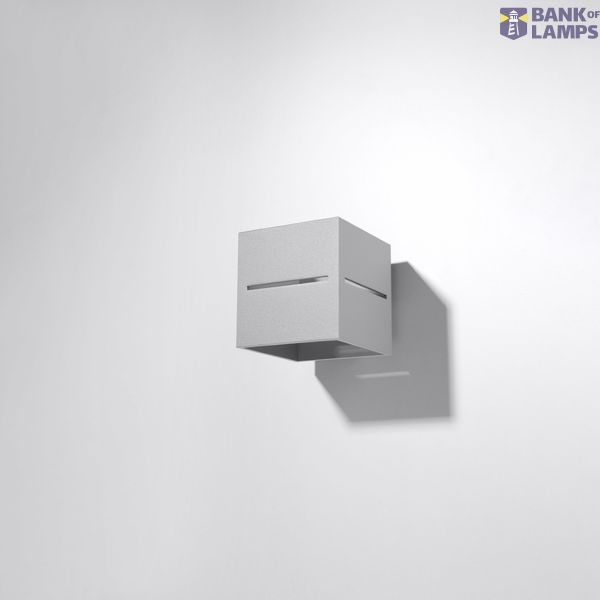 LOBO WALL LAMP GREY G9 1X40W IP20 image 9