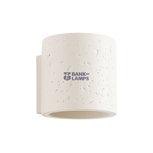 Wall lamp ORBIS concrete beige image 7