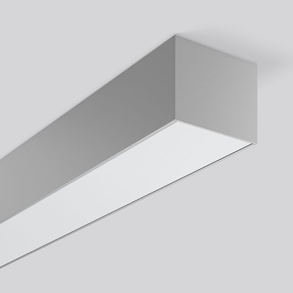 LESS IS MORE vario, 29 W, 3800 lm, 830, silver, DALI Ceiling and wall  image 2