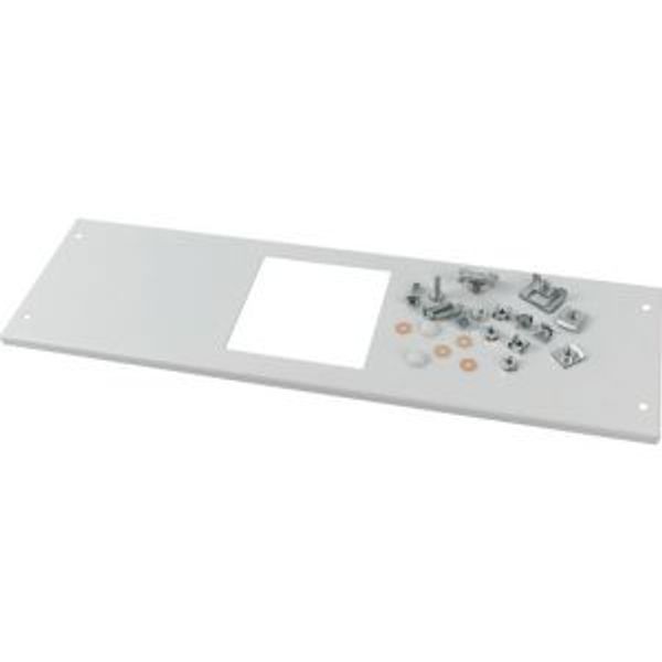 XMN330806C Front cover, +mounting kit, for NZM3, horizontal, 3p, HxW=200x600mm, grey image 4