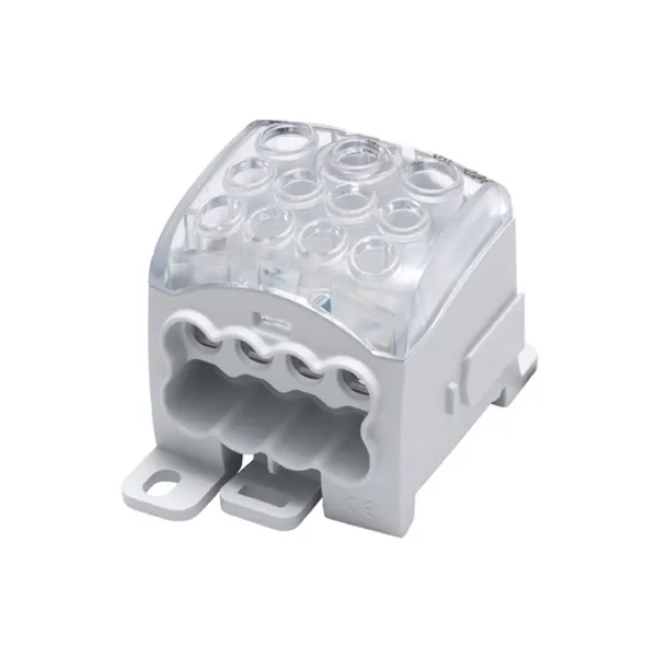 SUB 270 Universal distribution block Al/Cu 82070 SIMBLOCK grey image 2