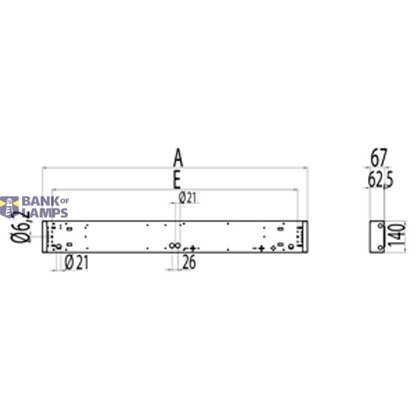 Suspension luminaire APL15433YAP LED 60W/840 WH AP image 5
