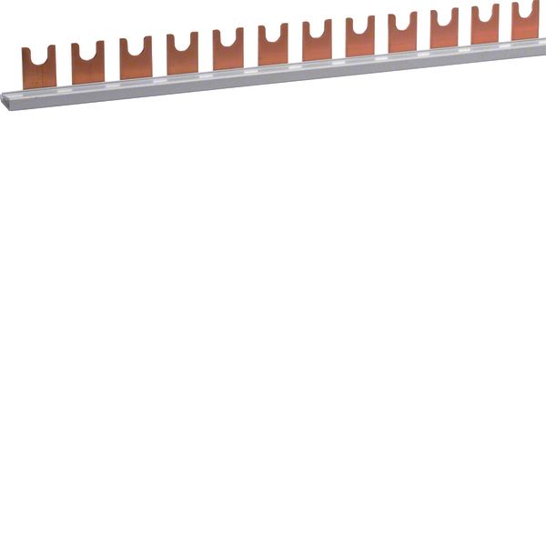 Insulated busbar 1P fork 16mm² 56M image 1