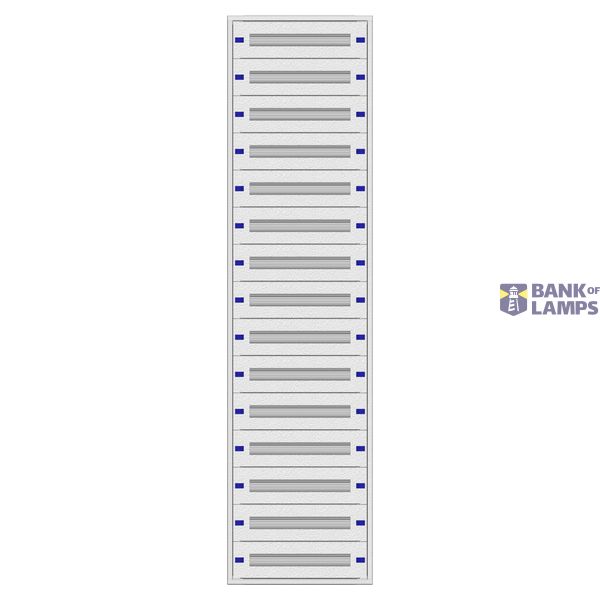 Modular chassis 2-45K, 15-rows, complete image 1