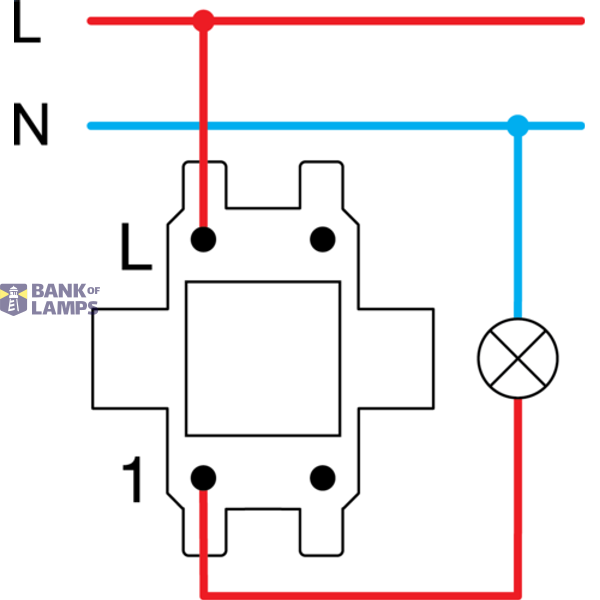 PUSH BUTTON 1WAY 10A 250V~ AT IN 01 XO 4415022 image 3