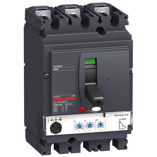 NSX250N + MICROLOGIC 2.2 40A 3P image 1