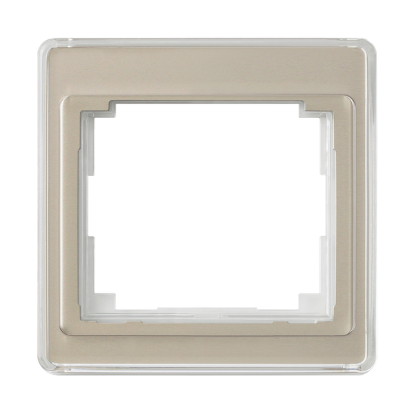 cover frame SL500 gold bronze 1-fold image 1