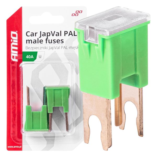 Car JapVal PAL male fuses U 40A AMIO-03407 image 1