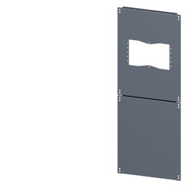 SIVACON, floor, with cut-outs for flanges, IPXX, D: 1000 mm, W: 400 mm image 1