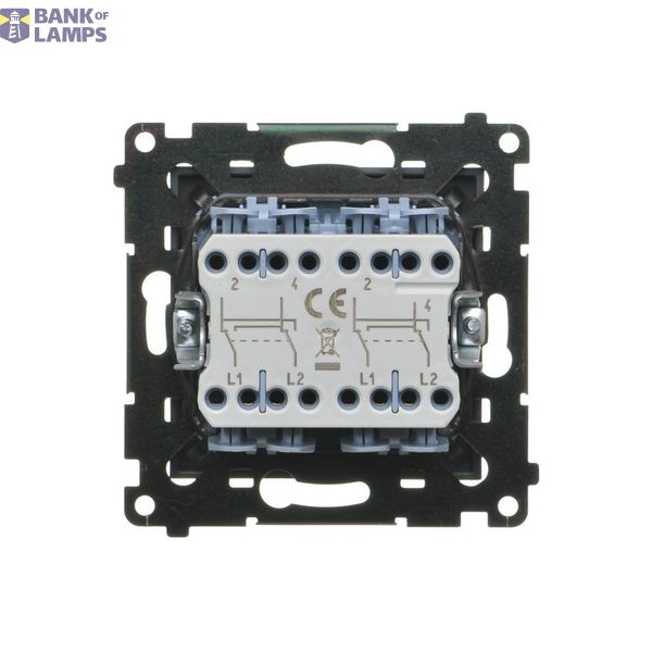 Quadruple frame, Simon 24, IP20/IP44, graphite mat image 1