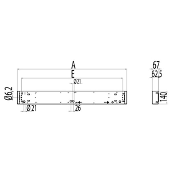 Suspension luminaire APL14433YED LED 48W/840 DALI image 3
