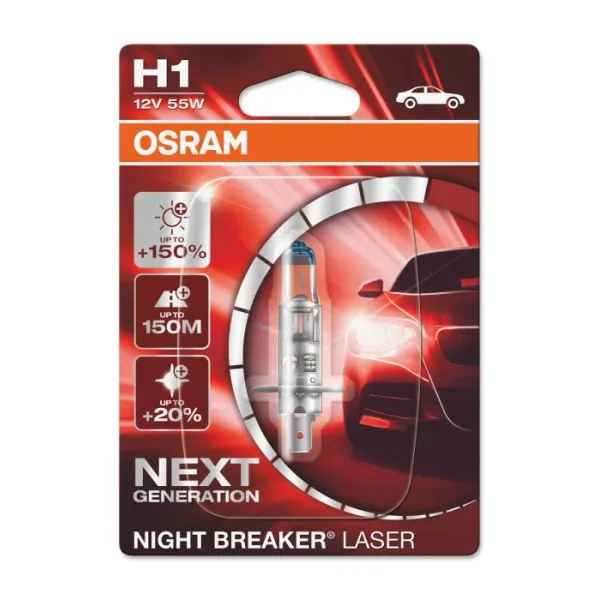 64150NL-01B 55W 12V P14.5S BLI1 OSRAM image 1