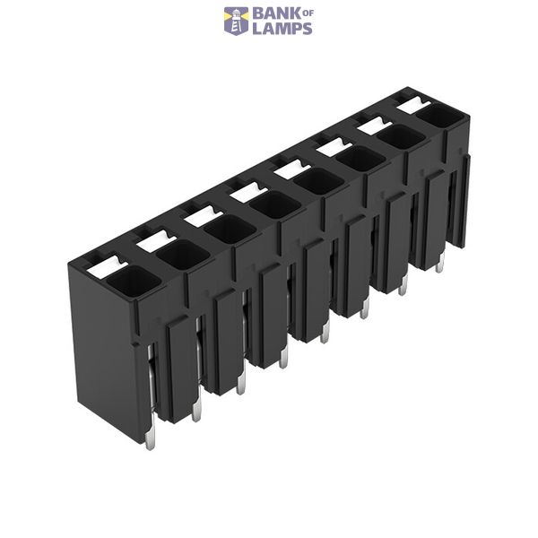 THR PCB terminal block push-button 1.5 mm² black image 1