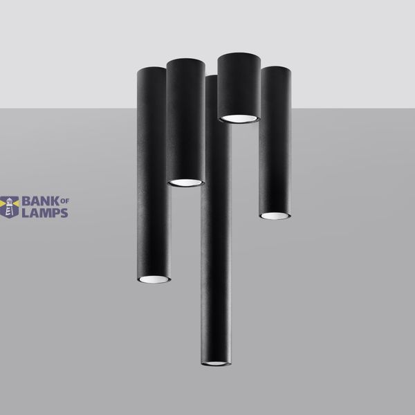 SPOT LAGOS 60 BLACK GU10 1X40W IP20 image 10