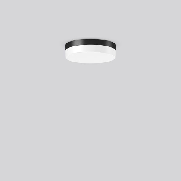 FLAT SLIM round, 13 W, 1100 lm, 840, anthracite, DALI Ceiling and wall image 2