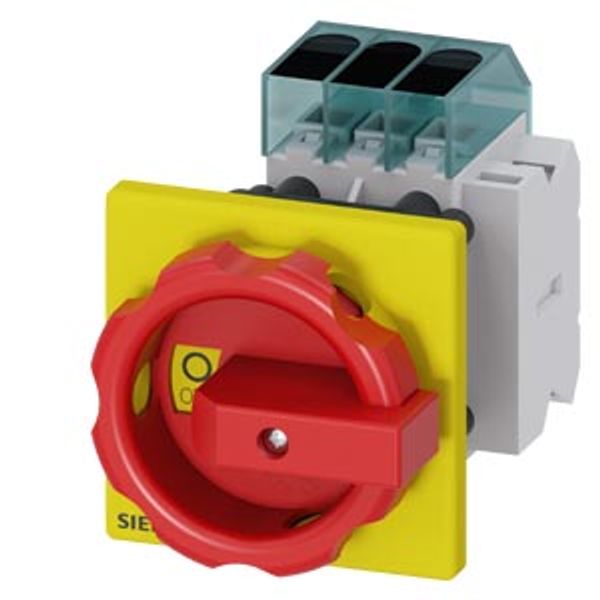 Switch disconnector 3LD3, Iu 32 A main control switch 3-pole + N image 2