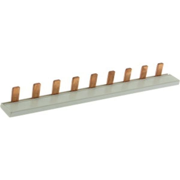 BUSBAR, low voltage, 100 A, AC 600 V, DC 1000 V, 15 x 16 x 160 mm, 9P, UL image 8