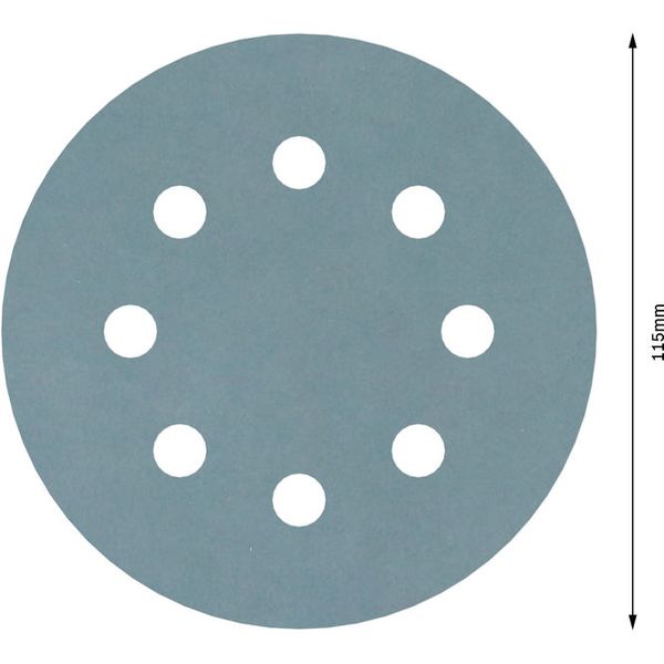 F355 sanding sheet, pack of 5 115 mm, 1200 image 2