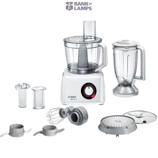 Bosch | Food Processor MultiTalent 8 | MC812W501 | 1000 W | Number of speeds 2 | Bowl capacity 3.9 L | Blender | White image 1