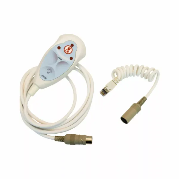 2 button terminal with anti suffocation and anti tear extension cable image 1