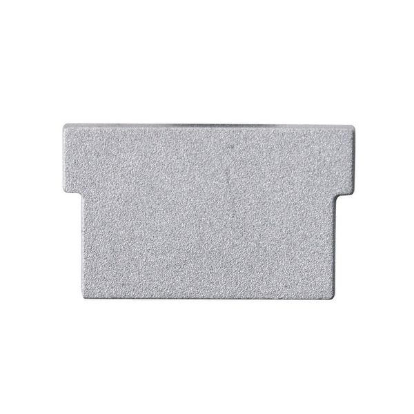 End cap without hole for BA, DA silver color, 1pc image 1