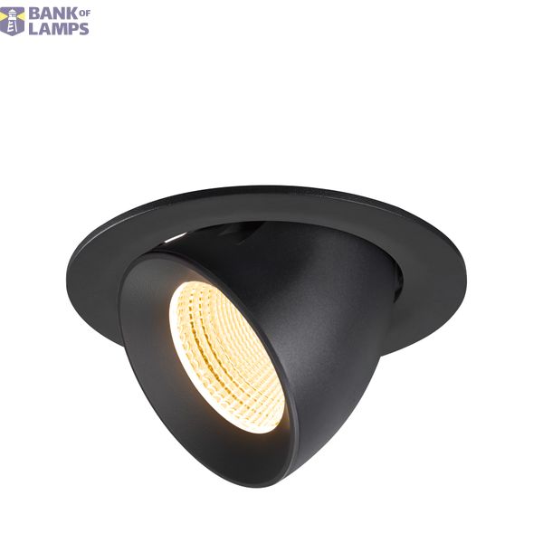 NUMINOS© GIMBLE L, recessed CL 3000K, 55ø, IP20, round, bl image 1