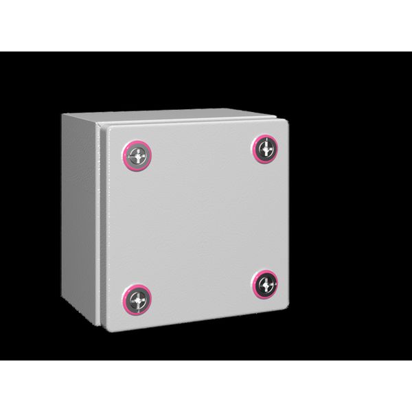 KX Terminal box, WHD: 150x150x120 mm, sheet steel image 2