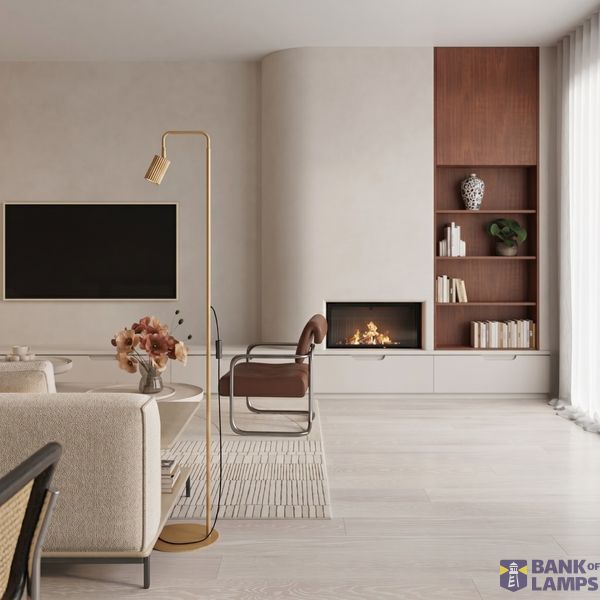 Floor lamp KARBON 1 golden image 10