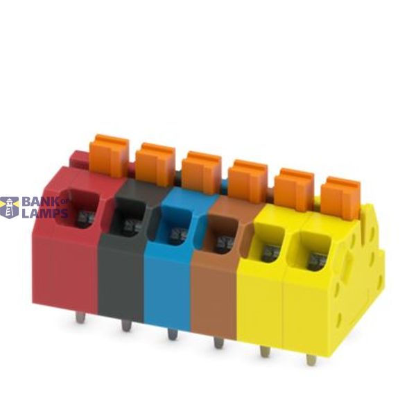 SPTAF 1/ 6-3,5-EL MC:RD-YE - PCB terminal block image 1